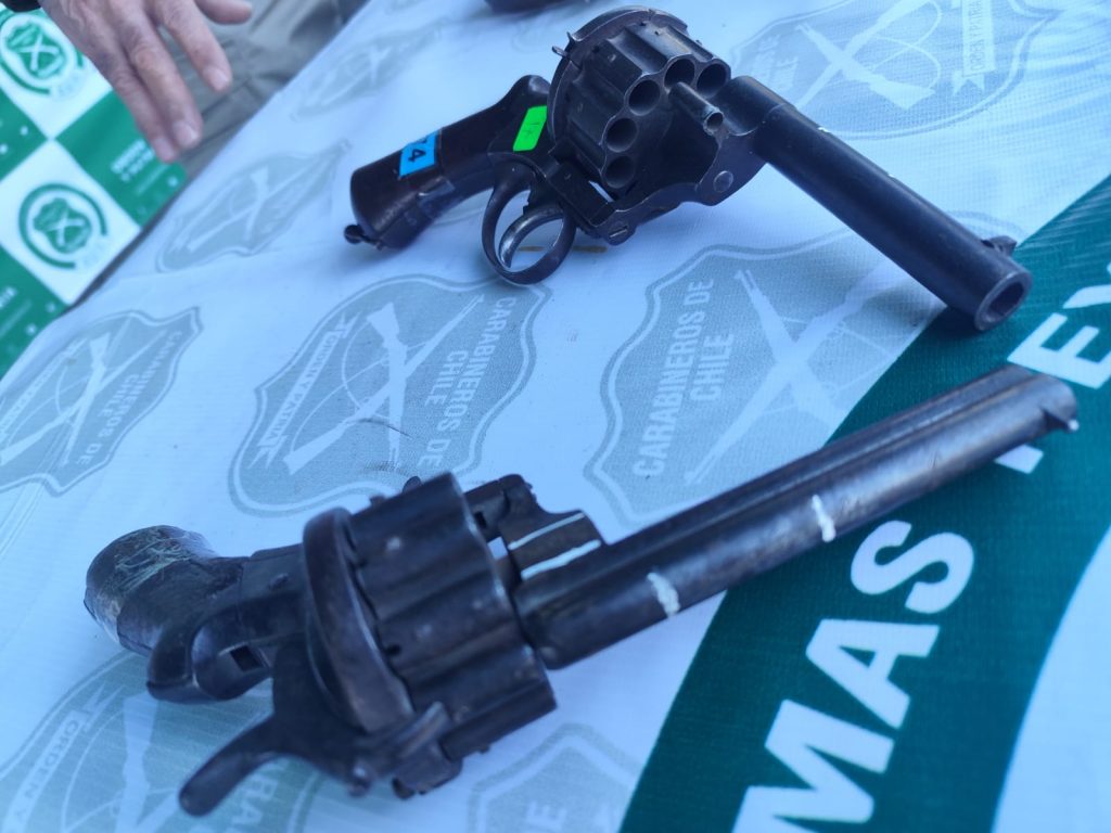 Carabineros inutiliza cerca de 2 mil armas para reforzar la seguridad pública en 2026