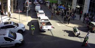 GOPE realiza operativo por objeto abandonado en Santiago y provoca desvíos de tránsito