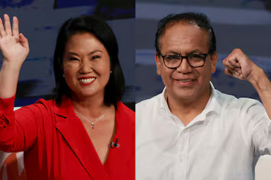 Perú confirma balotaje entre Keiko Fujimori y Roberto Sánchez tras más de un mes contando los votos