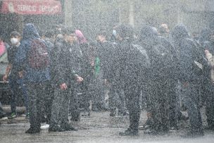 Atención conductores: cortan eje Providencia-Alameda por movilización estudiantil