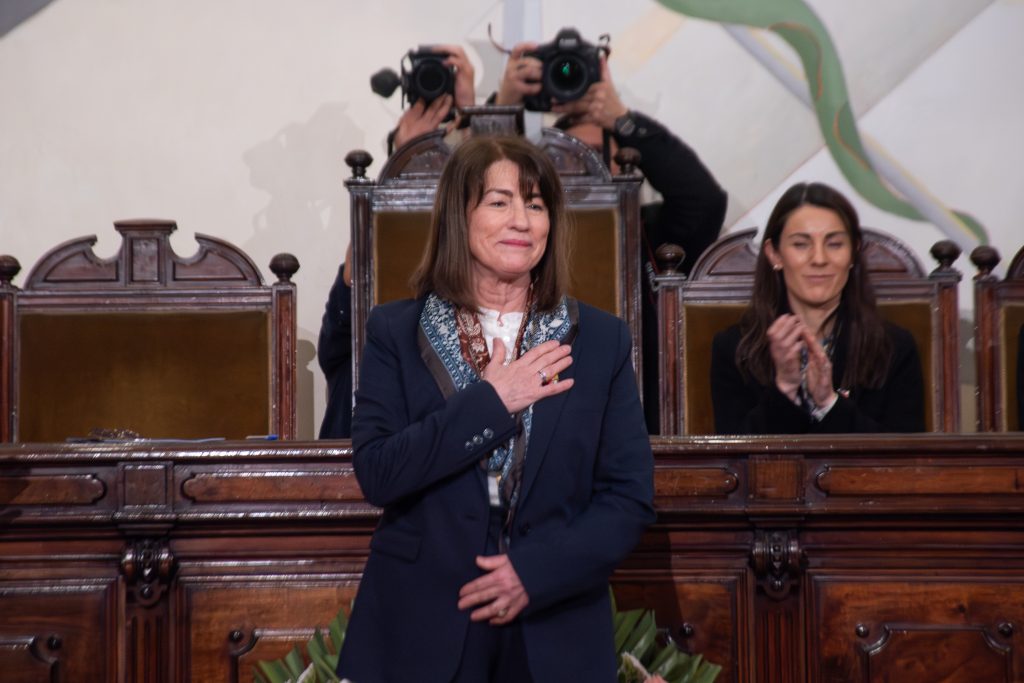 Alejandra Mizala asume como Rectora de la Universidad de Chile para el periodo 2026-2030