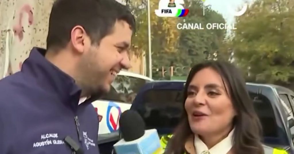 Daniela Muñoz y alcalde Iglesias bromean con casarse en vivo: “Lo has dicho hartas veces en pantalla”