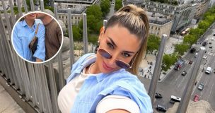 Lejos de la polémica: Camila Andrade mostró su felicidad junto a su nueva pareja en Francia