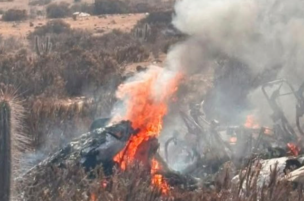 Avioneta de la FACh queda completamente destruida tras aterrizaje de emergencia en La Serena