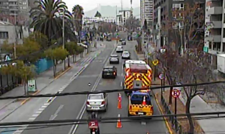 Emergencia por emanación de gas moviliza a Bomberos en Ñuñoa: Revisa los desvíos de tránsito