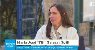 Titi Salazar conversa sobre su exposición en Zapallar: 