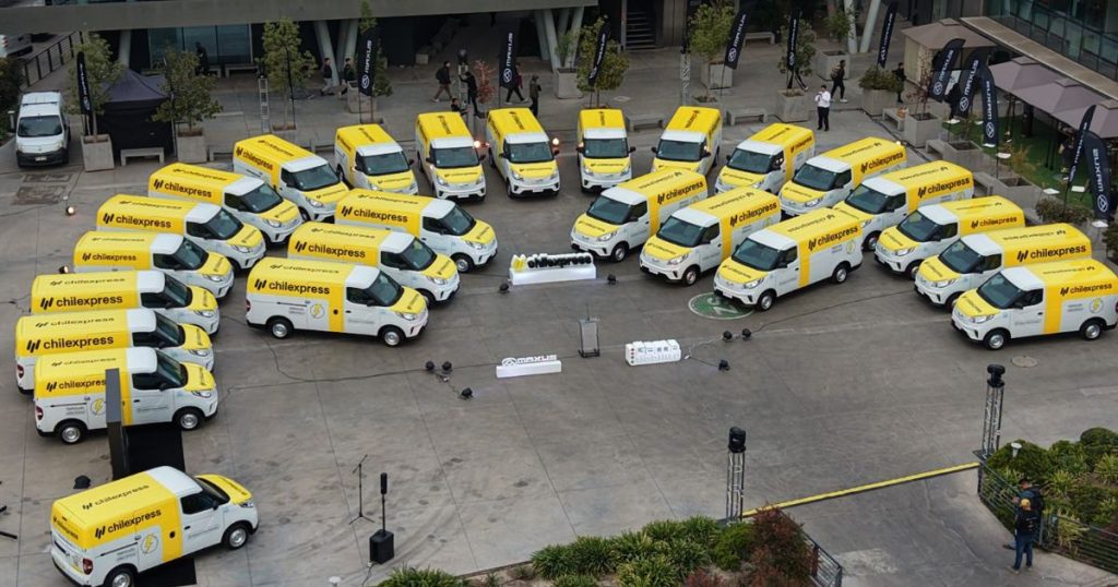 Maxus, Chilexpress y Gama Mobility consolidan la mayor flota eléctrica de última milla en Chile