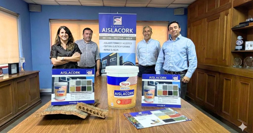 Codelpa e Isolcork revolucionan el mercado de la construcción con el lanzamiento de “Aislacork” de Sipa