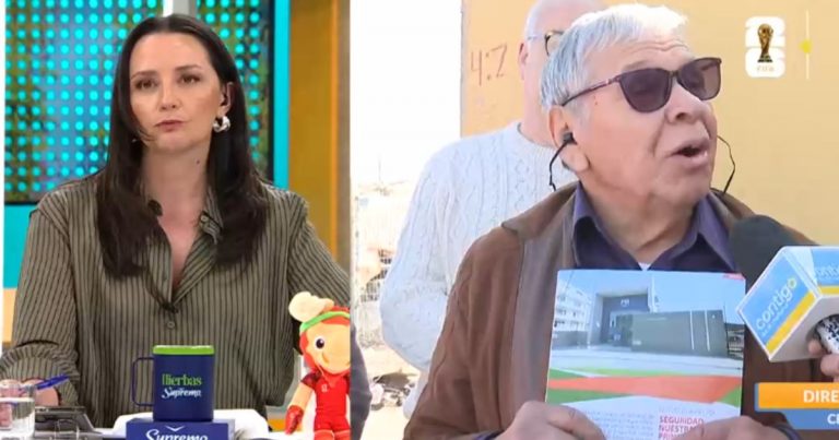 Tenso round en CHV: Andrea Arístegui encaró a exalcalde condenado por fraude al Fisco