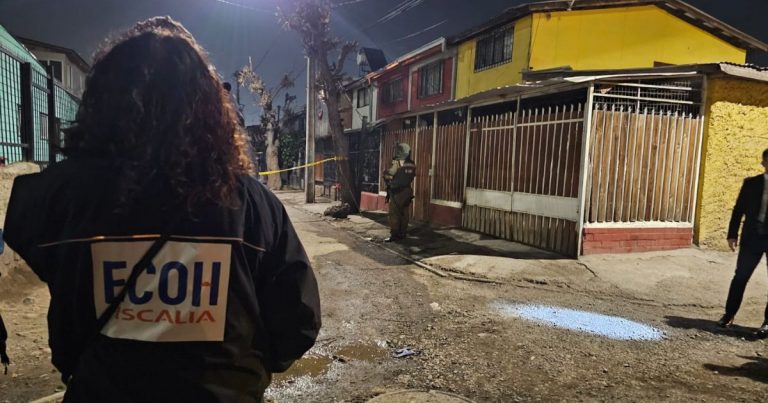 Investigan homicidio de hombre de 31 años en La Pintana: Recibió dos disparos por la espalda