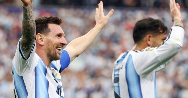 Argentina se instaló en dieciseisavos tras vencer a Austria con otro récord de Messi