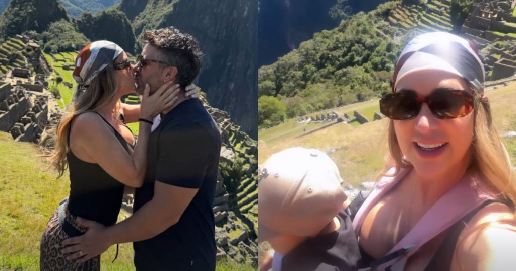 Flaviana Seeling cumplió un sueño familiar y visitó Machu Picchu junto a sus hijos