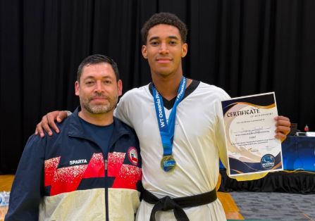 Joaquín Churchill logró su segundo oro en Taekwondo en el Australian Open
