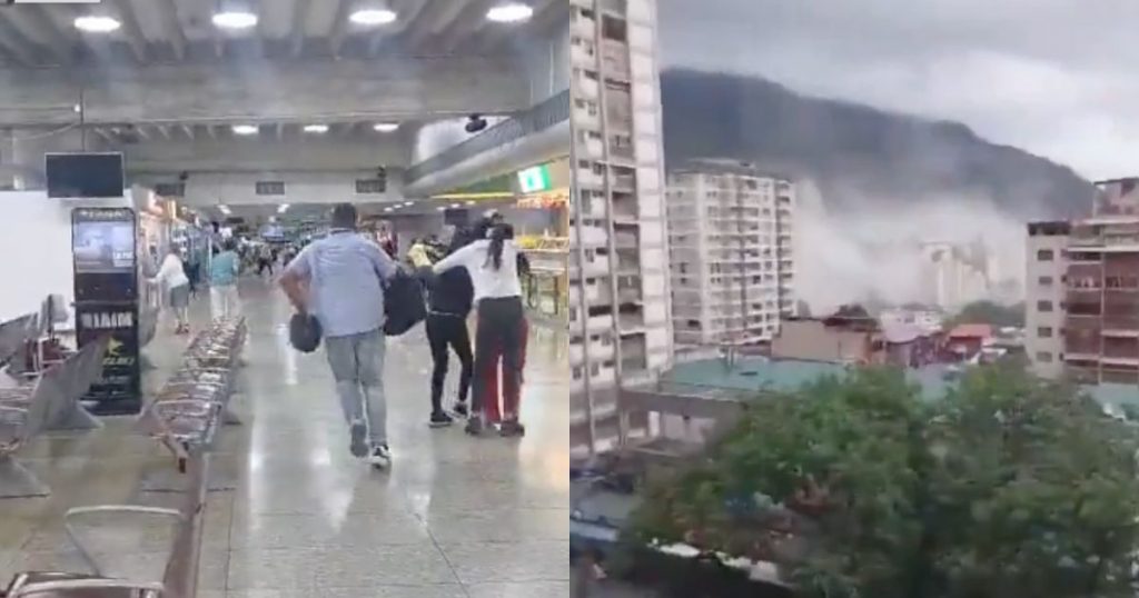 VIDEOS | Los impactantes registros que dejó el fuerte terremoto que sacudió Venezuela
