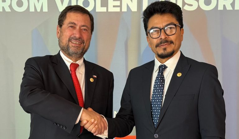 Canciller Pérez Mackenna reafirma apoyo de Chile a la democracia en Bolivia