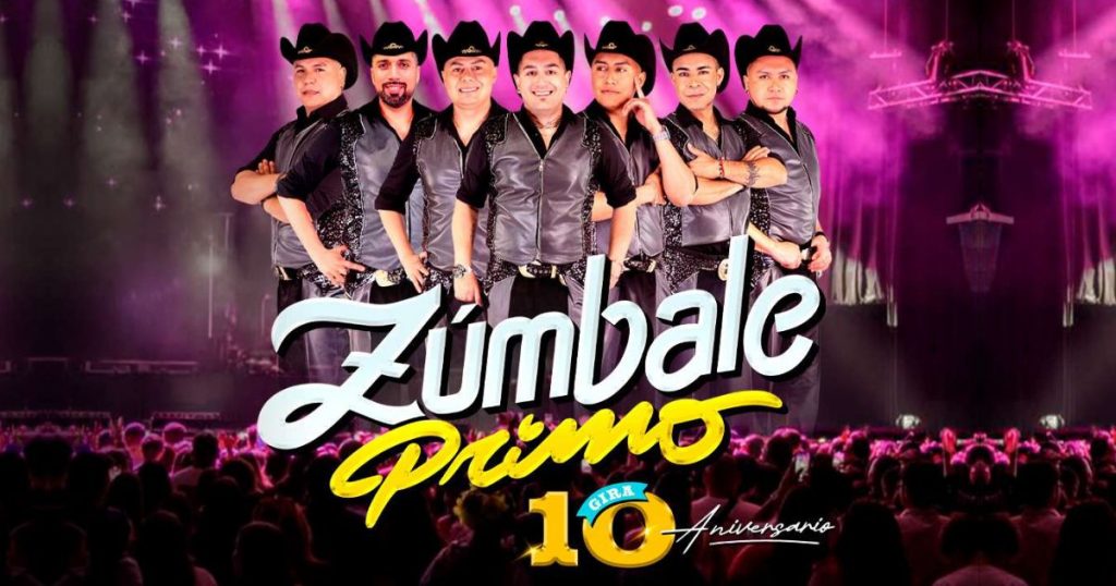 Zúmbale Primo anuncia show aniversario por sus 10 años: revisa fecha y venta de entradas