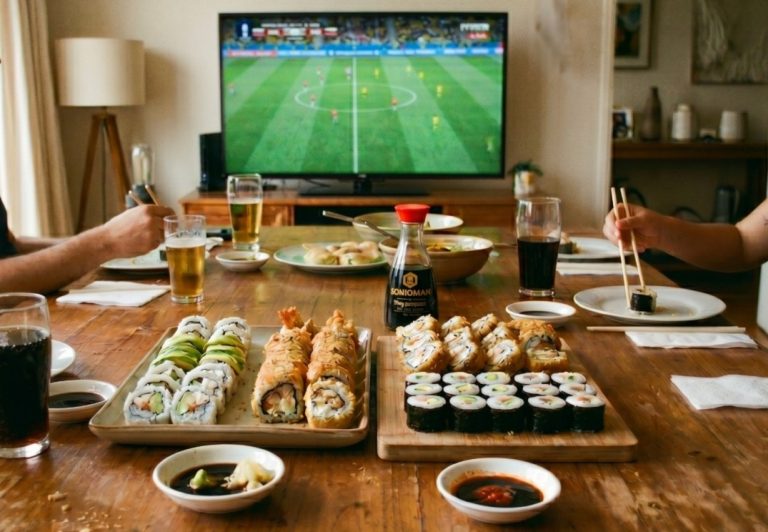 Fútbol impulsa el consumo de sushi en Chile: se espera aumento de hasta 30% en pedidos