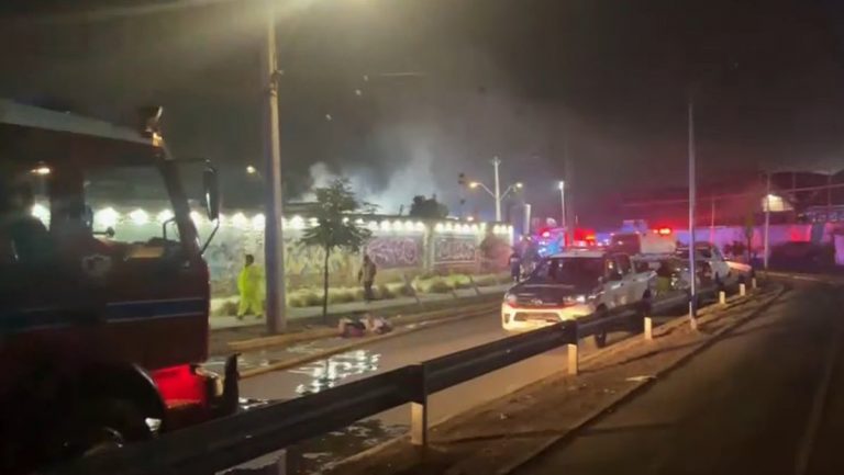 Emergencia por incendio en San Joaquín: Siniestro afecta a varias casas y desata operativo de Bomberos