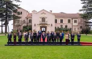 Presidente Kast reunió a sus ministros en tradicional foto oficial previa a la Cuenta Pública
