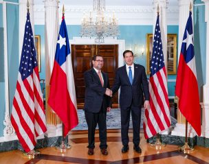 Canciller Pérez Mackenna se reúne con Marco Rubio para fortalecer la relación entre Chile y EE.UU.