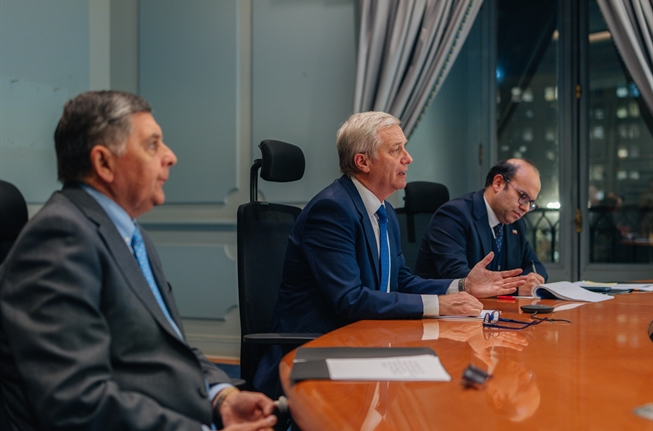 Presidente Kast coordina con delegados regionales el despliegue del Gobierno ante el sistema frontal