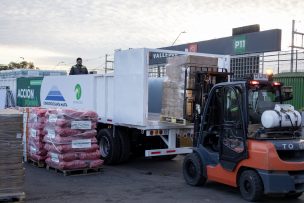 Mercado Lo Valledor y Consorcio Santa Marta envían más de 15 toneladas de alimento a víctimas del temporal en Coquimbo