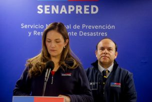 Balance de Senapred por sistema frontal: tres fallecidos y más de 800 viviendas afectadas