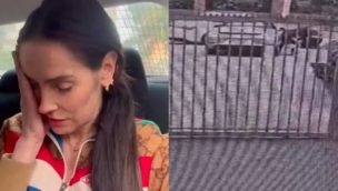 Adriana Barrientos tras sufrir violento portonazo: 