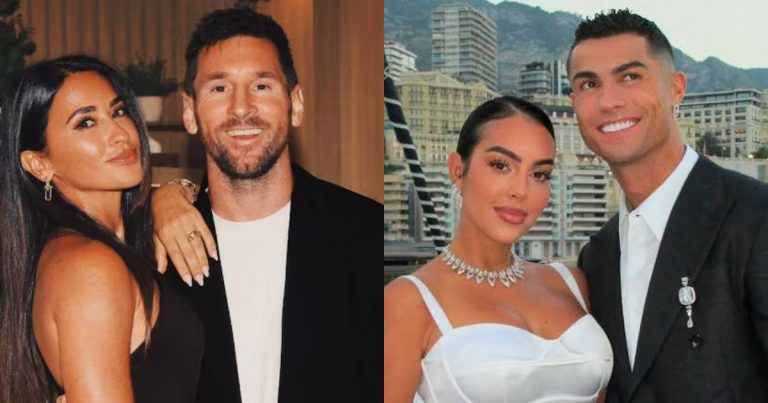 Esposa de Lionel Messi reaccionó al exclusivo regalo que le envió la pareja de Cristiano Ronaldo: 