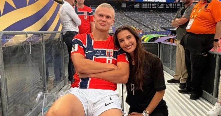 ¿Quién es Isabel Haugseng Johansen? La pareja de Erling Haaland que roba miradas en el Mundial 2026