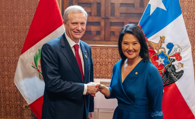 Presidente Kast se reúne con Keiko Fujimori y refuerza agenda de cooperación entre Chile y Perú