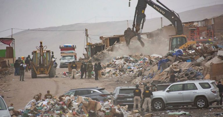 Comienza desalojo en Cerro Chuño: Gobierno inicia primera etapa para recuperar a sector ligado al crimen organizado