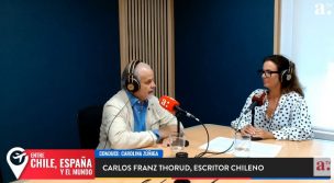 Carlos Franz reflexiona sobre literatura, democracia e identidad en “Entre Chile, España y el Mundo”