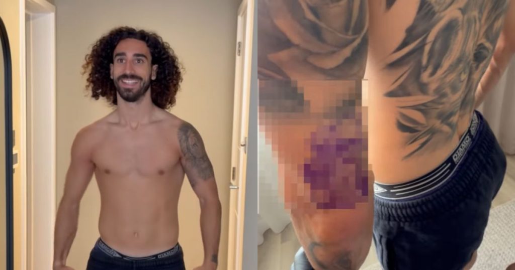 La promesa que cumplió Marc Cucurella tras el Mundial: el tatuaje que sorprendió a sus seguidores