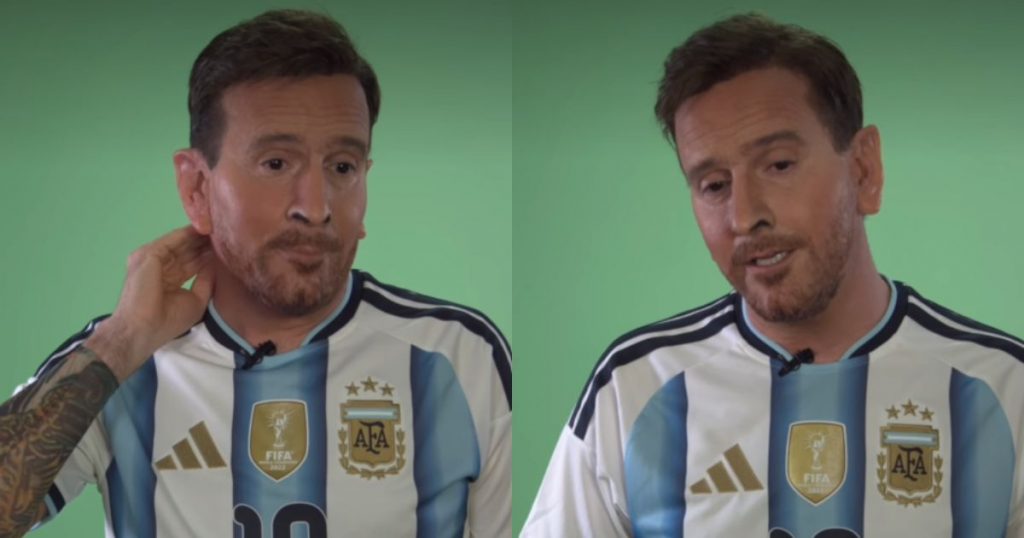 Stefan Kramer imita a Lionel Messi tras la final del Mundial y lanza broma sobre “llegar a fin de mes”