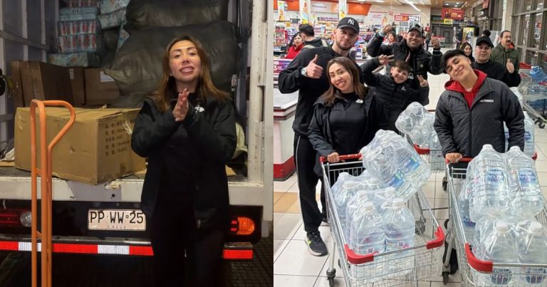 “Lo hacemos de corazón”: Naya Fácil entregó ayuda a familias afectadas por el sistema frontal en Coquimbo