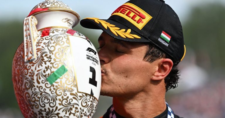Lando Norris gana el GP de Hungría y Antonelli amplía su ventaja en el campeonato de F1