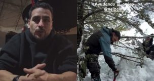 Pangal Andrade recorrió zonas aisladas del Cajón del Maipo para ayudar tras el sistema frontal: “Está complicada la situación”