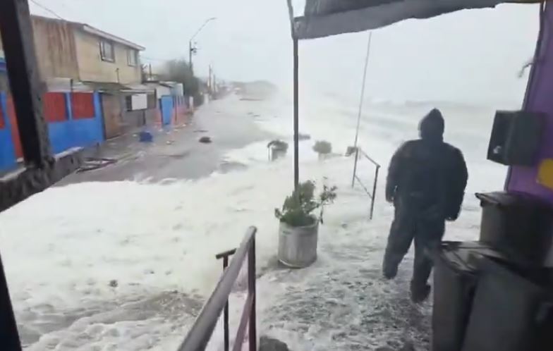 Evacuación en Penco: Senapred activa alerta SAE por marejadas y ordena desalojar sector costero
