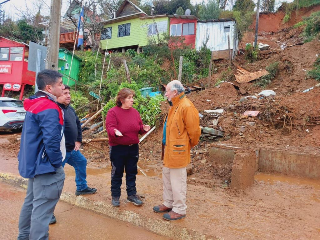 Exigen incorporar la comuna de Corral al Plan de Reconstrucción tras rechazo de zona de catástrofe