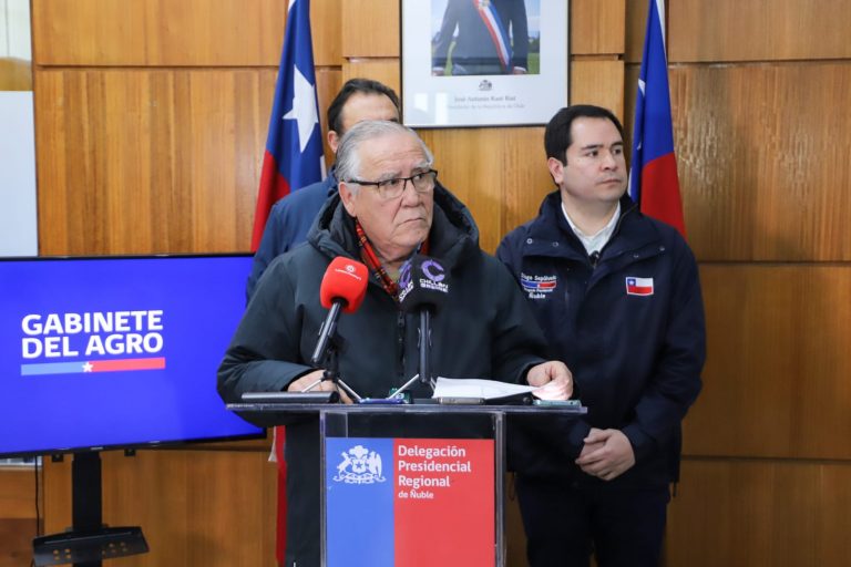 Ministerio de Agricultura declara emergencia agrícola para la región de Ñuble
