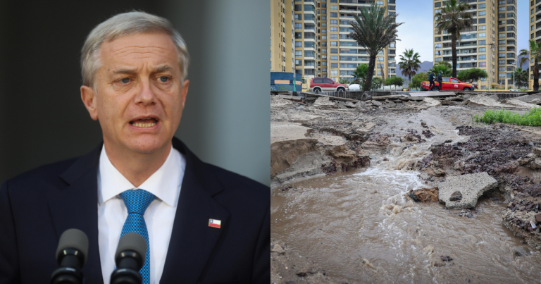 Presidente Kast viajará a Antofagasta para inspeccionar en terreno efectos del sistema frontal