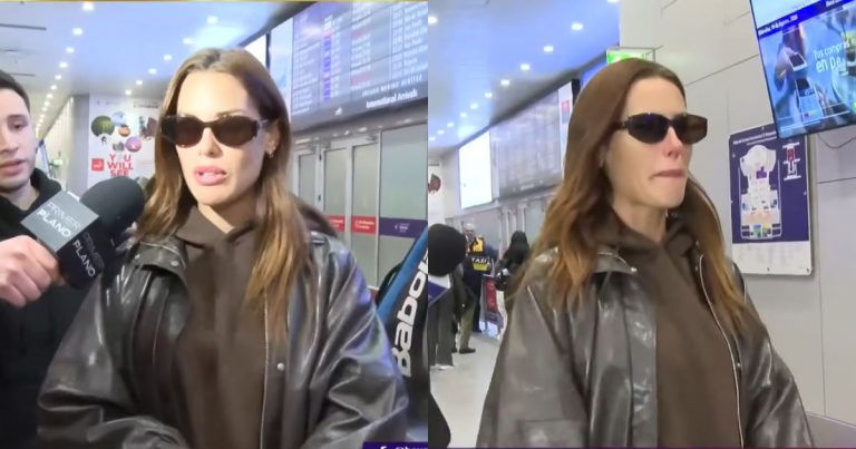 “Estoy en shock”: Gala Caldirola rompió en llanto al llegar a Chile tras infidelidad de Luis Jiménez
