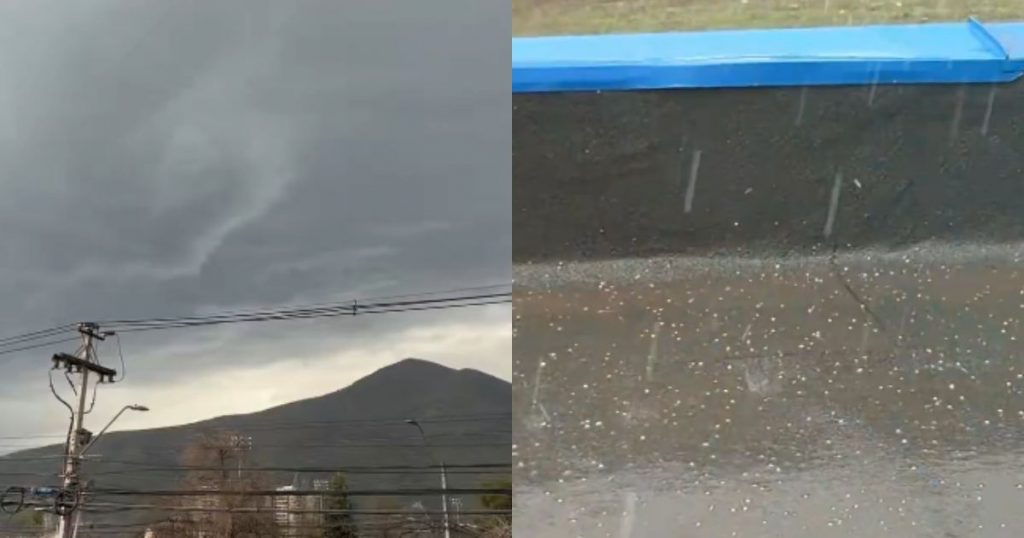 Truenos sorprendieron a varias comunas de Santiago y Meteorología mantiene alerta por tormentas eléctricas
