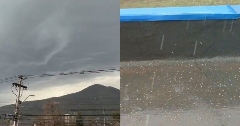 Truenos sorprendieron a varias comunas de Santiago y Meteorología mantiene alerta por tormentas eléctricas