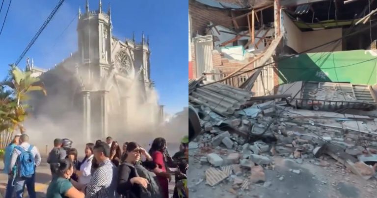 Terremoto en Colombia: decretan toque de queda y suspenden clases en una de las ciudades más afectadas