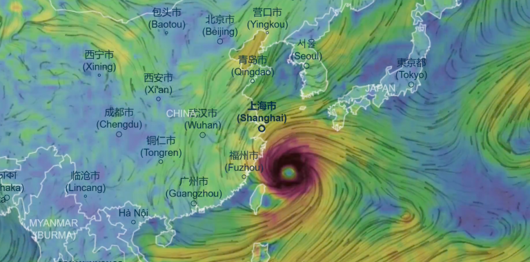 Más de 10.000 personas evacuadas por peligroso tifón que avanza hacia China y amenaza con inundaciones