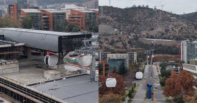 Teleférico Bicentenario supera prueba clave: Unirá Providencia y Huechuraba en solo 13 minutos