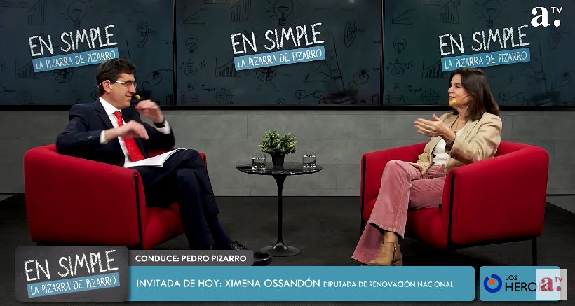 En Simple: Ximena Ossandón aborda crisis de seguridad y desempleo