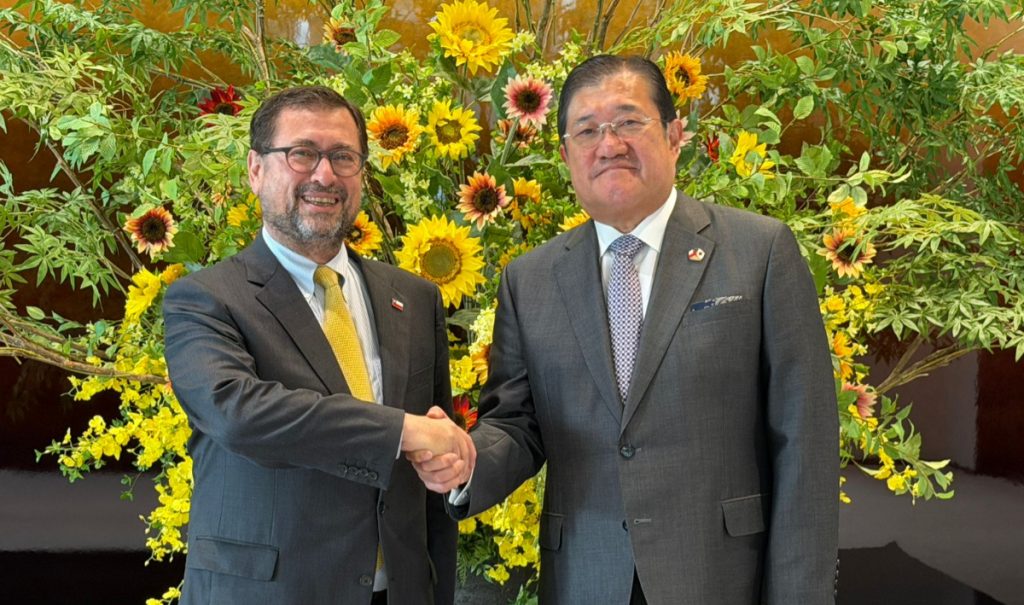 Ministro Pérez Mackenna invita a grandes empresas japonesas a invertir en Chile